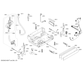 Схема №2 S21L60N0EU с изображением Передняя панель для посудомоечной машины Bosch 11010922