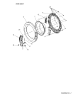 Схема №1 FL 6129 SIL с изображением Ручка (крючок) люка для стиральной машины Whirlpool 480111102668