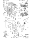 Схема №1 GSI 5970 WS с изображением Панель для посудомоечной машины Whirlpool 481245373805