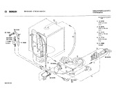 Схема №1 0730301588 SMI631241 с изображением Панель для электропосудомоечной машины Bosch 00115523