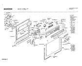 Схема №1 SN170041 с изображением Панель для электропосудомоечной машины Siemens 00112815