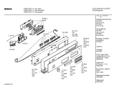Схема №1 SRI5605 с изображением Кнопка для посудомойки Bosch 00174498