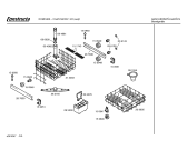 Схема №1 CG451S2II с изображением Панель управления для посудомоечной машины Bosch 00296353