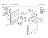 Схема №2 SN4513 с изображением Панель для посудомоечной машины Siemens 00116169