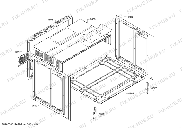 Схема №1 CH10457 с изображением Панель управления для духового шкафа Bosch 00790992