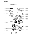Схема №1 RO825201/410 с изображением Крышка для пылесоса Rowenta RS-RT3750