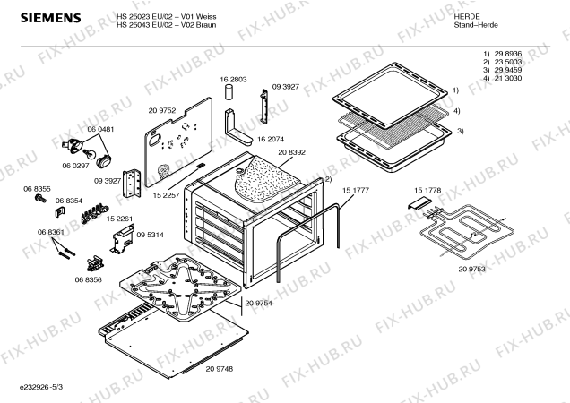Схема №1 HS34220EU с изображением Ручка конфорки для плиты (духовки) Siemens 00167726