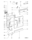 Схема №1 ADG 698 FD с изображением Обшивка для посудомоечной машины Whirlpool 480140101337