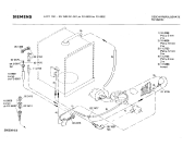 Схема №1 SN150091 с изображением Панель для посудомоечной машины Siemens 00113231