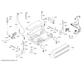 Схема №2 SMS43E08TR с изображением Силовой модуль запрограммированный для посудомоечной машины Bosch 00750166