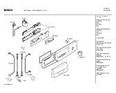 Схема №1 WFO1660EE Bosch Maxx 1660 с изображением Панель управления для стиралки Bosch 00363326