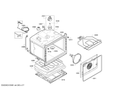 Схема №3 HCE7A4450 с изображением Кабель для духового шкафа Bosch 00622794