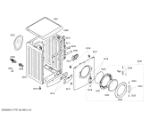 Схема №1 WM10E110TR VV с изображением Силовой модуль для стиральной машины Bosch 00449051