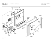 Схема №1 SE68596 с изображением Рамка для посудомоечной машины Siemens 00351002