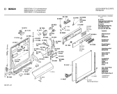 Схема №1 SMS7076 с изображением Панель для посудомойки Bosch 00280916