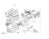 Схема №1 WV7010 SIWAMAT 701 с изображением Крышка для стиралки Siemens 00105657