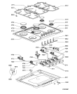 Схема №1 AKF 617 IX с изображением Втулка для духового шкафа Whirlpool 480121100296
