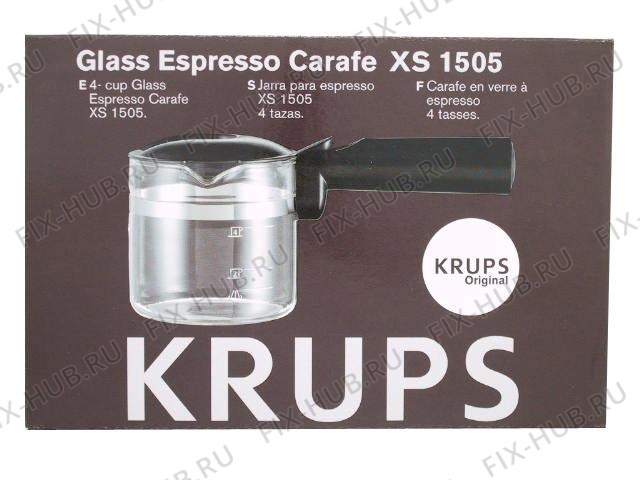 Большое фото - Емкость для кофеварки (кофемашины) Krups XS150510 в гипермаркете Fix-Hub