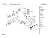 Схема №1 WP74530, SIWAMAT TOP 45 с изображением Панель управления для стиральной машины Siemens 00285137