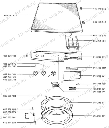 Схема №1 LAV61300 с изображением Переключатель (таймер) для стиральной машины Aeg 8991100990078