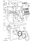 Схема №1 WAK 6560 с изображением Обшивка для стиралки Whirlpool 481245213568
