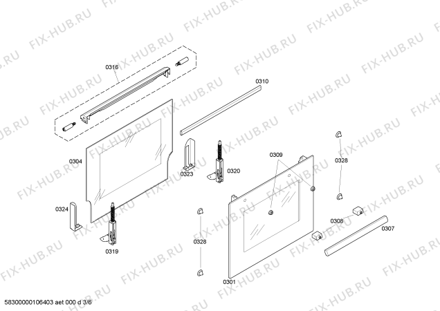 Схема №2 CH17850 с изображением Ручка конфорки для плиты (духовки) Bosch 00426807