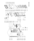 Схема №1 KV 3056/0 с изображением Элемент корпуса для холодильника Whirlpool 481945299933