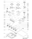 Схема №1 GOS 7513/WH с изображением Шланг для плиты (духовки) Whirlpool 481010388406