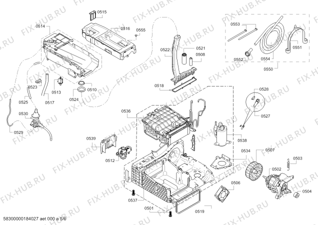 Схема №2 WTW87589SN Serie 8 SelfCleaning Condenser с изображением Силовой модуль запрограммированный для сушилки Bosch 00635640