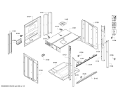 Схема №2 HB13NB521B с изображением Панель для плиты (духовки) Siemens 00679062