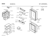 Схема №1 KGE3190 с изображением Передняя панель для холодильной камеры Bosch 00360086