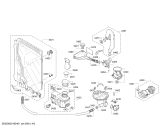 Схема №1 SX65M042EU с изображением Силовой модуль запрограммированный для посудомоечной машины Bosch 12003833
