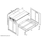 Схема №1 HB301W1S с изображением Фронтальное стекло для духового шкафа Siemens 00249282