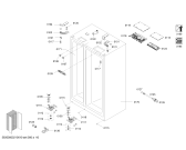 Схема №1 KAD92AI20A с изображением Дверь для холодильника Bosch 00715357