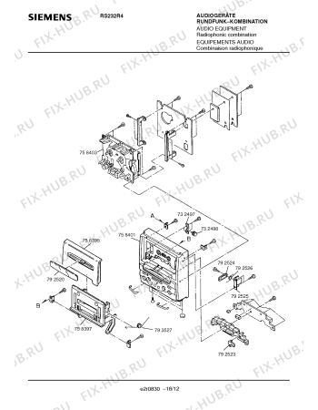 Схема №3 RS232R4 с изображением Втулка для телевизора Siemens 00792578