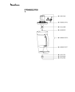 Схема №1 FP542127/700 с изображением Вал для кухонного измельчителя Moulinex MS-8080017471
