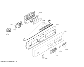 Схема №2 SGI58M04EU с изображением Передняя панель для электропосудомоечной машины Bosch 00660233