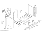 Схема №2 HCE857921F с изображением Стеклокерамика для электропечи Bosch 00711044