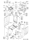 Схема №1 AWT 5108 с изображением Микропереключатель для стиралки Whirlpool 481228218989