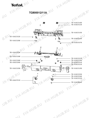 Схема №2 TG804D14/11B с изображением Переключатель для электрогриля Tefal TS-01027570