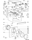 Схема №1 AWP 019 с изображением Переключатель для стиралки Whirlpool 481941258694