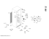 Схема №1 KD52VX65NE с изображением Дверь для холодильника Siemens 00249499