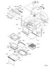 Схема №1 ESZP 5460/SW с изображением Панель для плиты (духовки) Whirlpool 481245359389