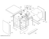 Схема №3 SMS69T08II с изображением Передняя панель для посудомоечной машины Bosch 00703968
