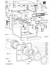 Схема №1 WAS 4570 с изображением Обшивка для стиралки Whirlpool 481245214844