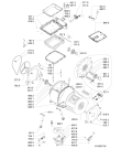 Схема №1 AWE 7210GG с изображением Модуль (плата) для стиралки Whirlpool 481010631285