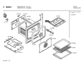 Схема №1 HBN202REU с изображением Панель для электропечи Bosch 00352622