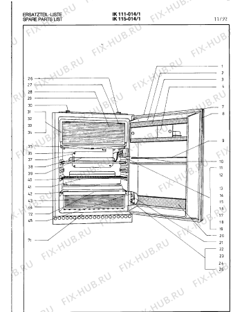 Схема №3 IK021029 с изображением Внутренняя дверь для холодильника Bosch 00292979