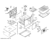 Схема №4 P1HCB89625 с изображением Стеклокерамика для духового шкафа Bosch 00246513