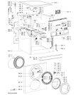 Схема №1 AWO/D 9561/1 S с изображением Обшивка для стиралки Whirlpool 480111101519